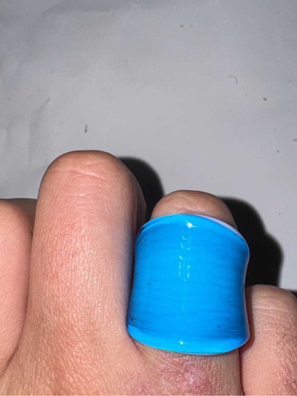 Glass ring size 8